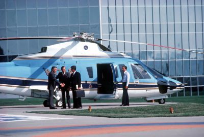 Sikorsky S-76 Helicopter Commuter: Beating Traffic to Olympic Events in Style